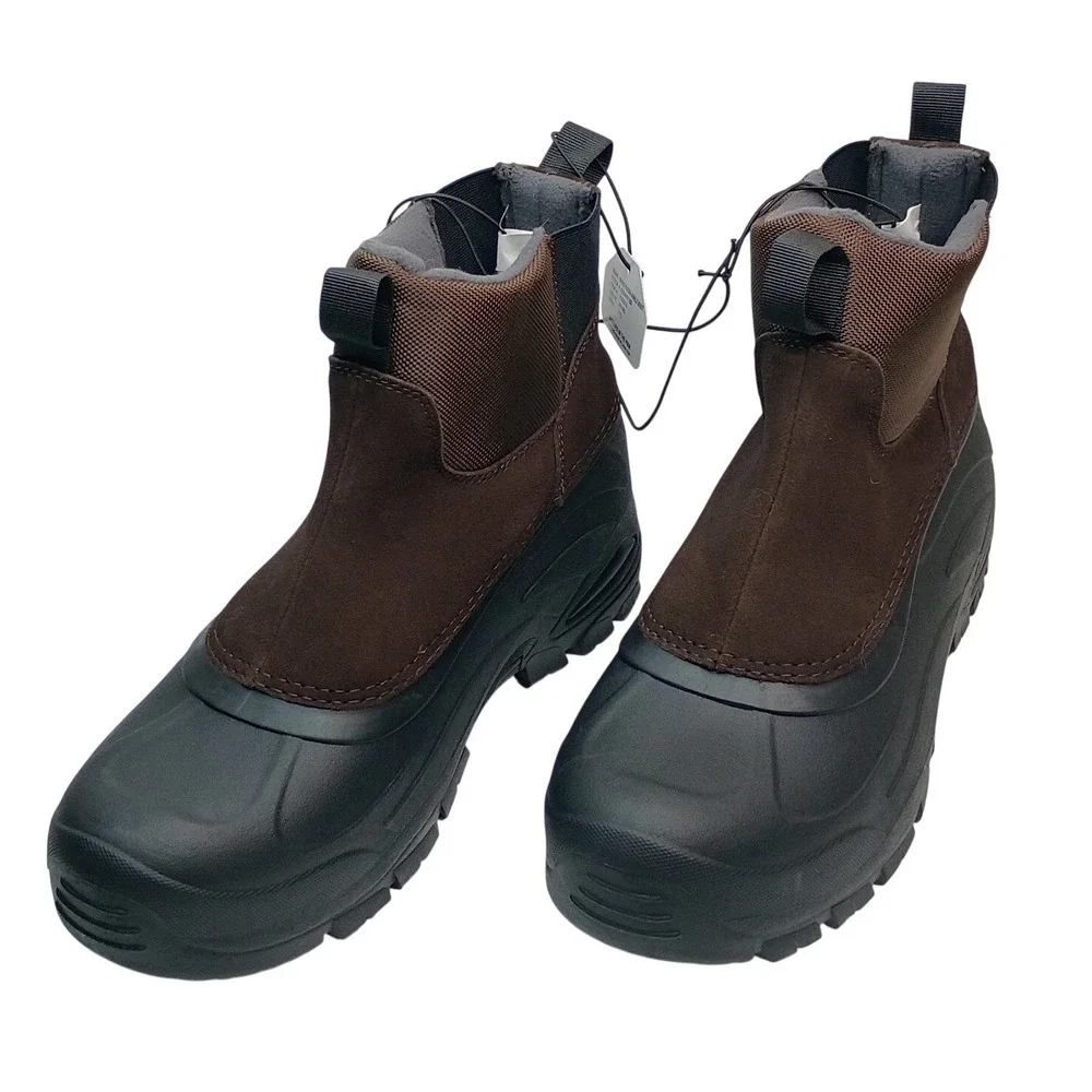 Staheekum Yukon Winter Boot Men Size 11 Brown Thinsulate Insulated Waterproof